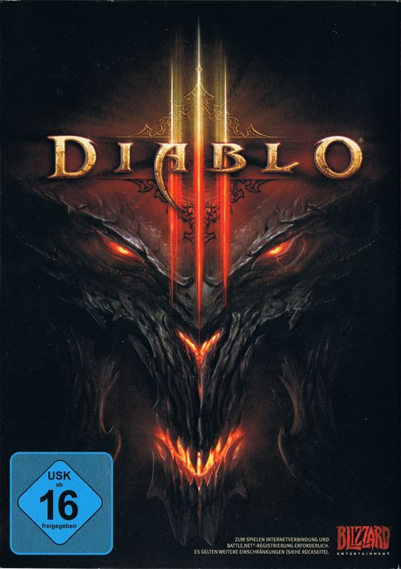 Front Cover for Diablo III (Macintosh and Windows) (2014 release with Hearthstone voucher)