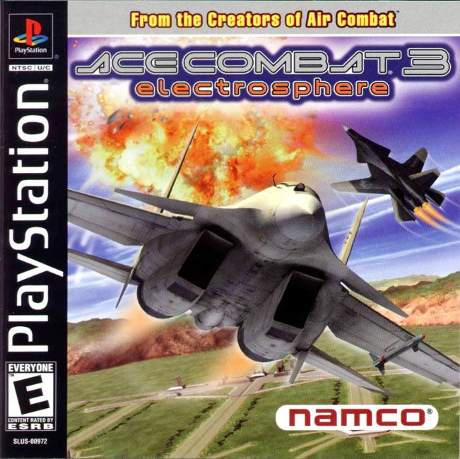 Front Cover for Ace Combat 3: Electrosphere (PlayStation)