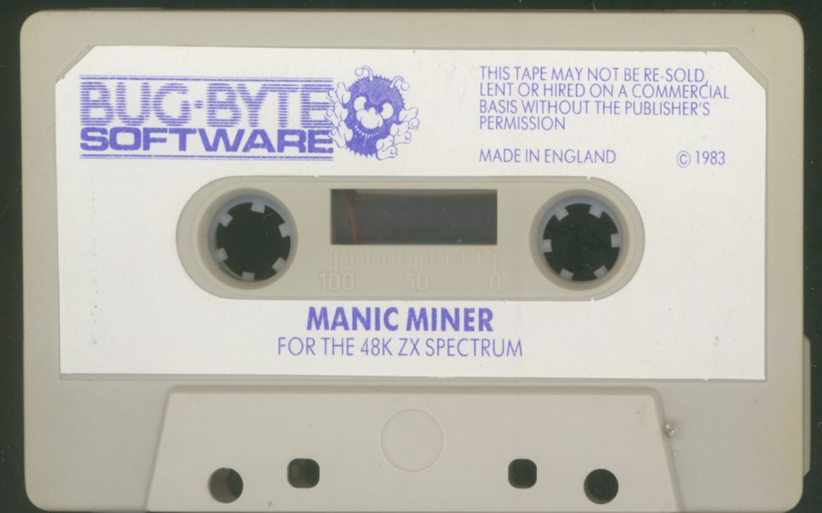 Media for Manic Miner (ZX Spectrum)