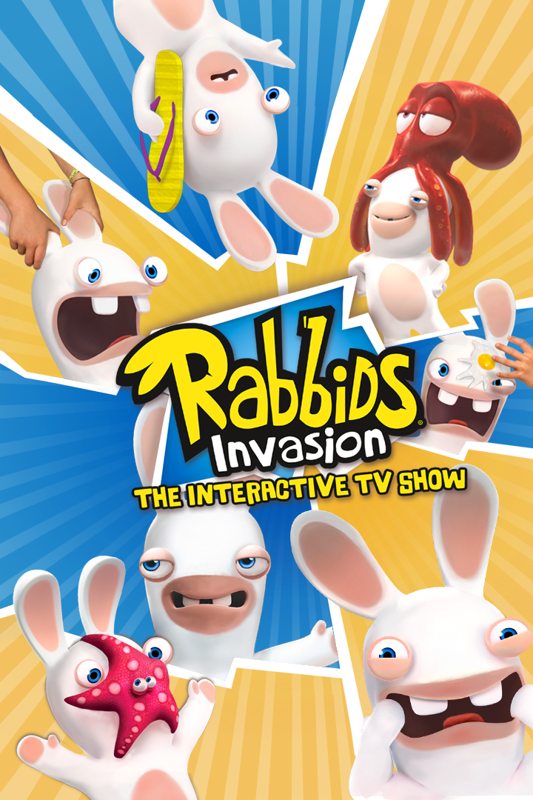 Front Cover for Rabbids Invasion: The Interactive TV Show (Xbox One) (download release): 2nd version