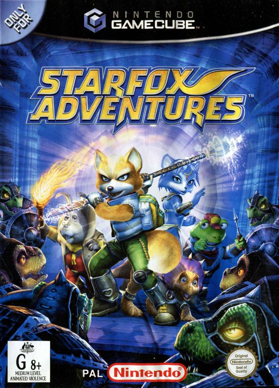 Front Cover for Star Fox Adventures (GameCube)