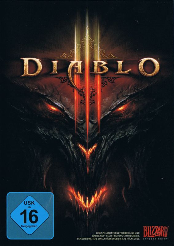 Other for Diablo III (Macintosh and Windows) (2014 release with Hearthstone voucher): DVD Sleeve Front