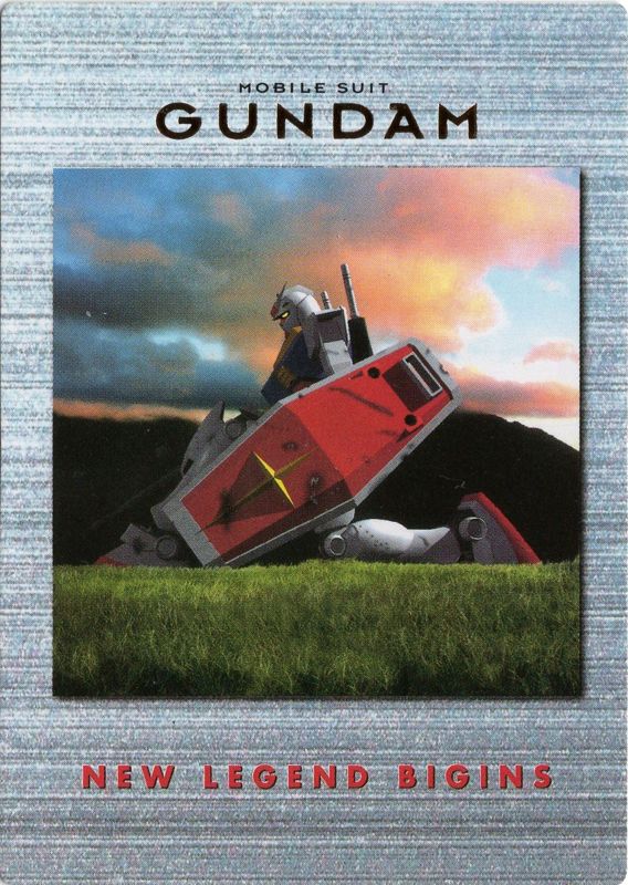 Extras for Mobile Suit Gundam: Version 2.0 (Limited Edition) (PlayStation): Cardass Masters MSG #0 front