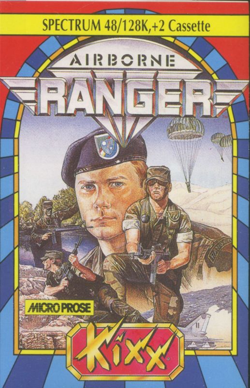 Front Cover for Airborne Ranger (ZX Spectrum)