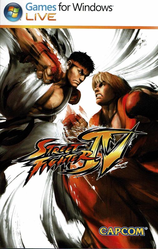 Manual for Street Fighter IV (Windows) (Software Pyramide release): Front