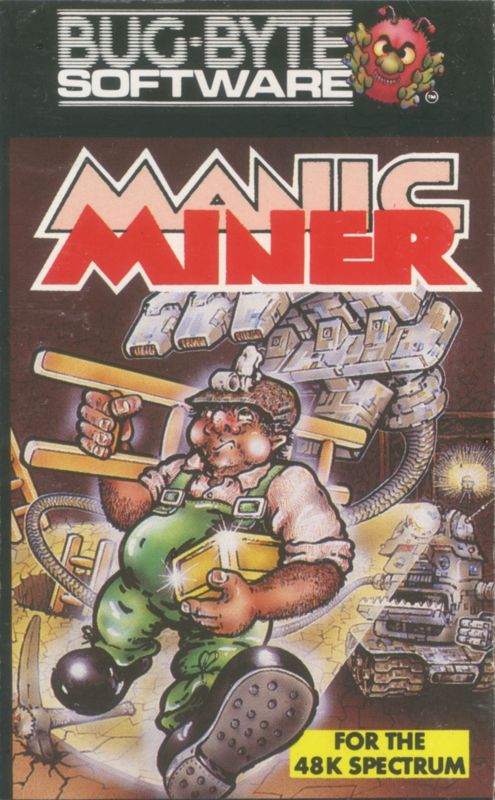 Front Cover for Manic Miner (ZX Spectrum)