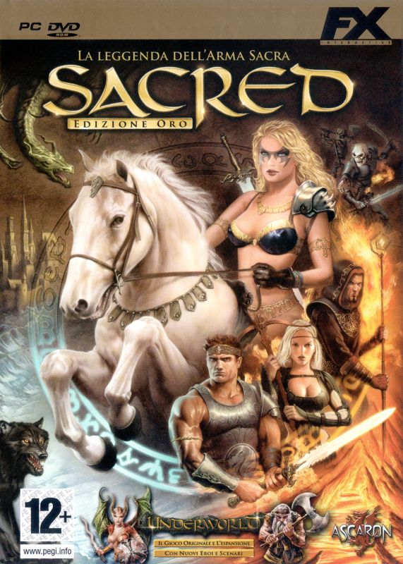 Front Cover for Sacred: Gold (Windows)