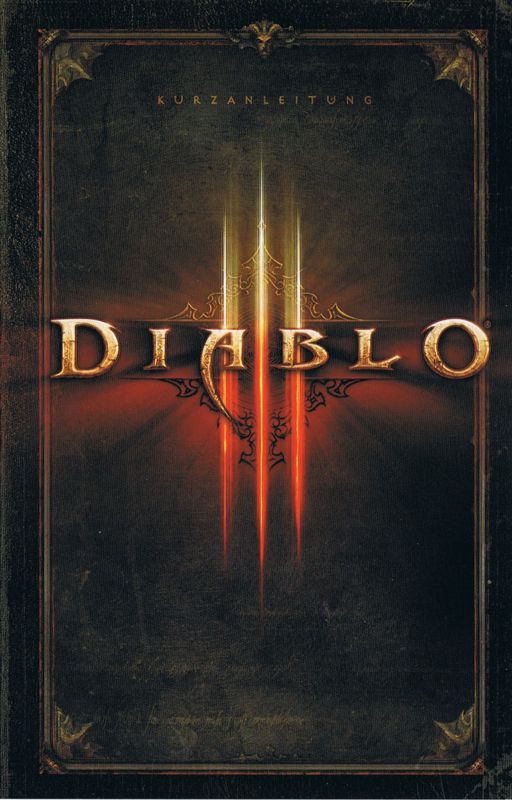 Manual for Diablo III (Macintosh and Windows) (2014 release with Hearthstone voucher): Front