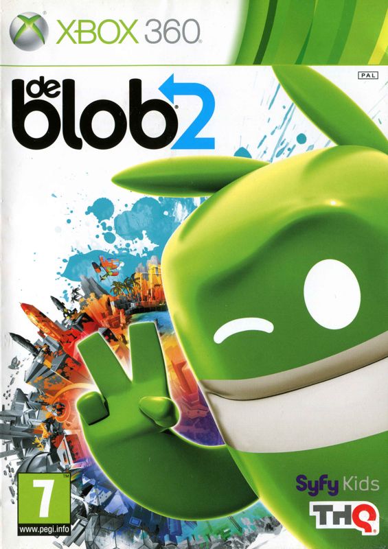 Manual for de Blob 2 (Xbox 360): Front