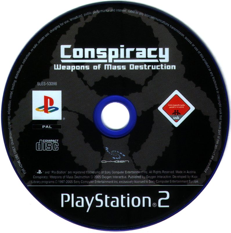 Media for Conspiracy: Weapons of Mass Destruction (PlayStation 2)