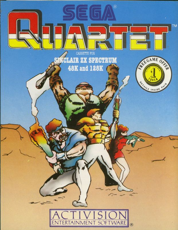 Front Cover for Quartet (ZX Spectrum)