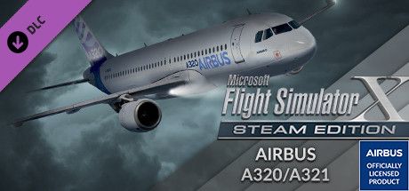 Front Cover for Microsoft Flight Simulator X: Steam Edition - Airbus A320/A321 (Windows) (Steam release)
