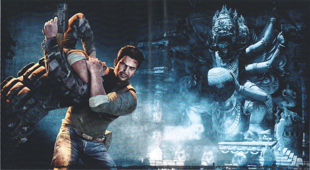Inside Cover for Uncharted 2: Among Thieves (PlayStation 3): Full