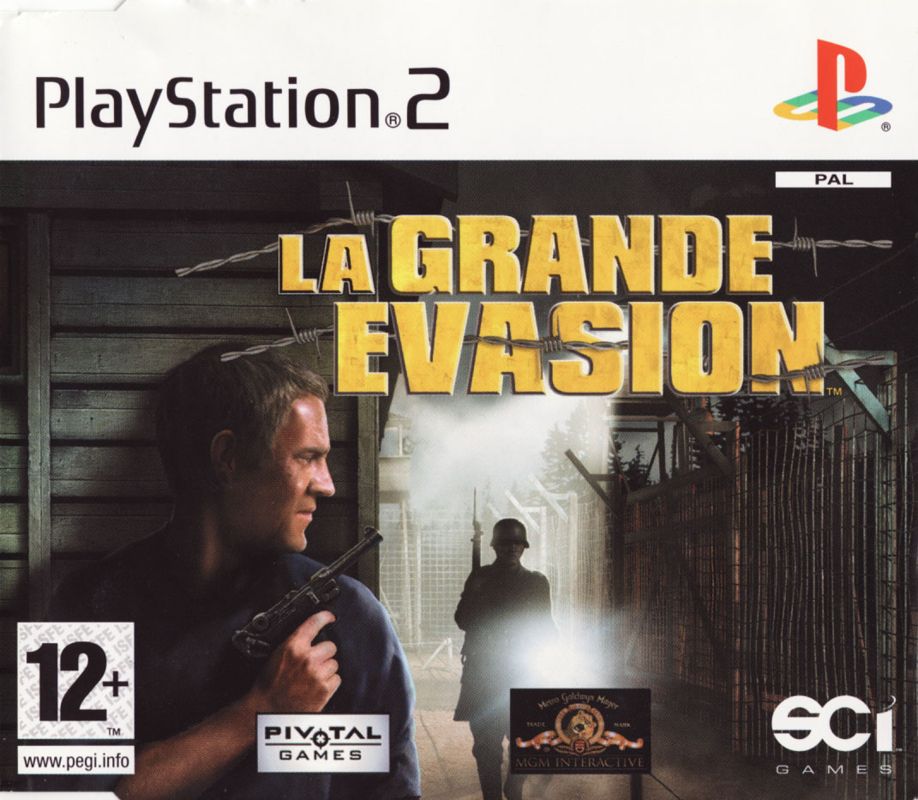 Front Cover for The Great Escape (PlayStation 2) (commercial promotion disc in a slim jewel case)