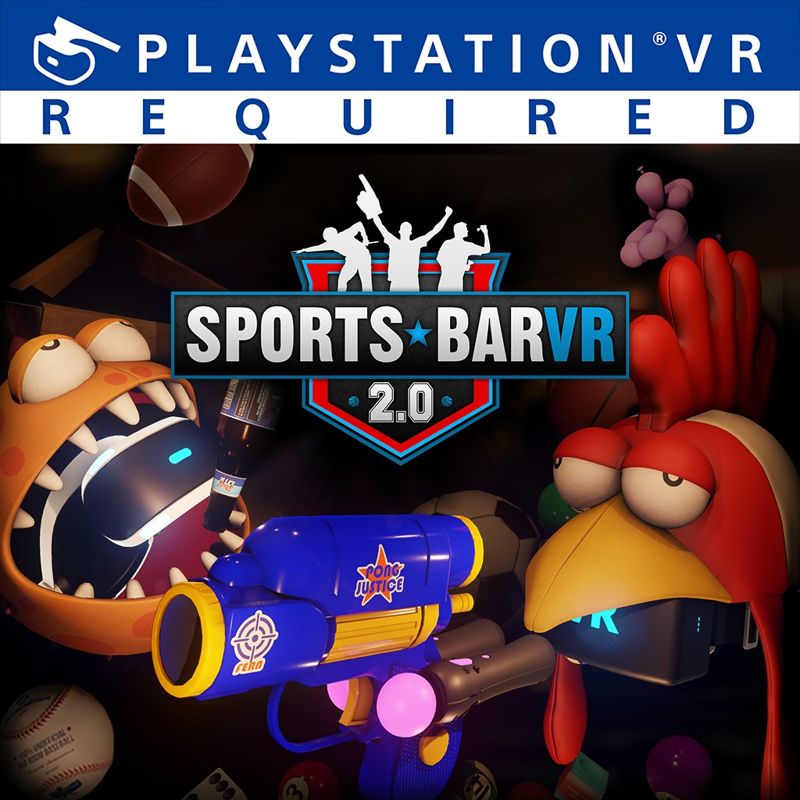 Front Cover for Sports Bar VR (PlayStation 4) (download release): version 2.0
