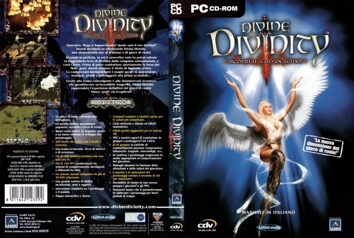 Full Cover for Divine Divinity (Windows)