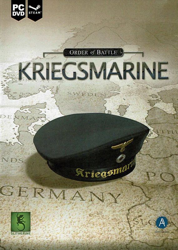 Front Cover for Order of Battle: Kriegsmarine (Windows) (Mail order release)