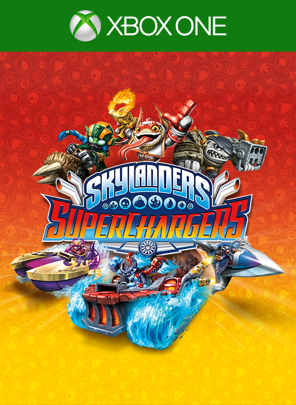 Front Cover for Skylanders: SuperChargers (Xbox One) (download release): 1st version