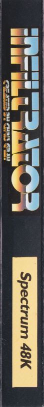 Spine/Sides for Infiltrator (ZX Spectrum)