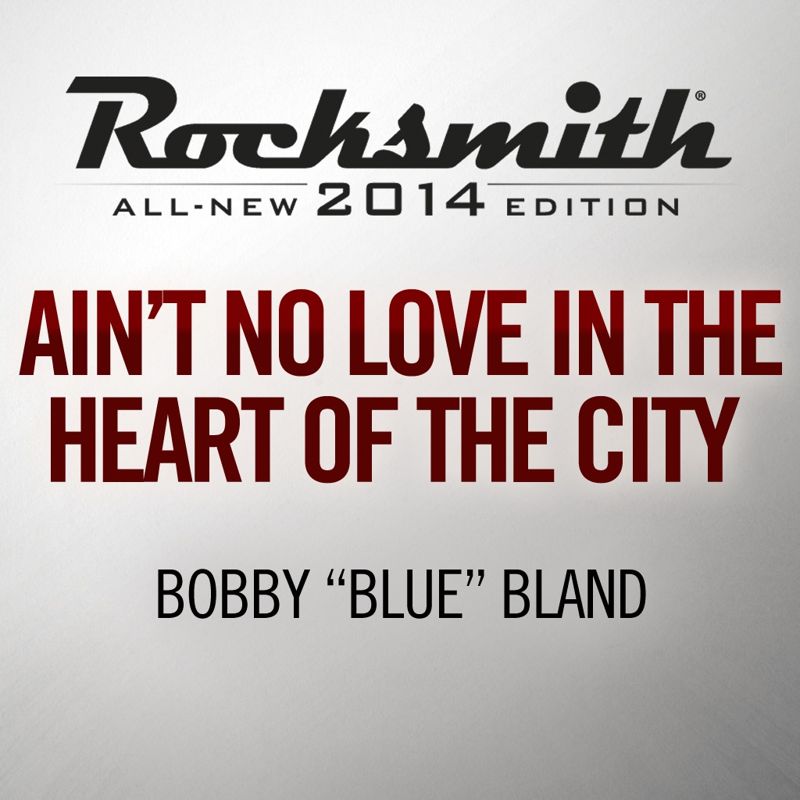 Front Cover for Rocksmith: All-new 2014 Edition - Bobby "Blue" Bland: Ain't No Love in the Heart of the City (PlayStation 3 and PlayStation 4) (download release)