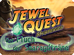 Front Cover for Jewel Quest Mysteries: Curse of the Emerald Tear (Windows) (Deutschland spielt release)