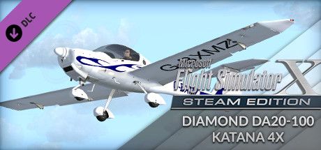 Front Cover for Microsoft Flight Simulator X: Steam Edition - Diamond DA20-100 Katana 4X (Windows) (Steam release)