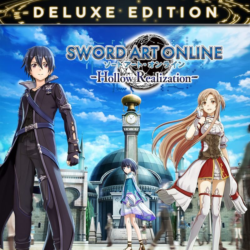 Front Cover for Sword Art Online: Hollow Realization - Deluxe Edition (PlayStation 4) (download release)