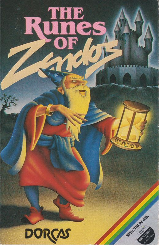 Front Cover for The Runes of Zendos (ZX Spectrum)