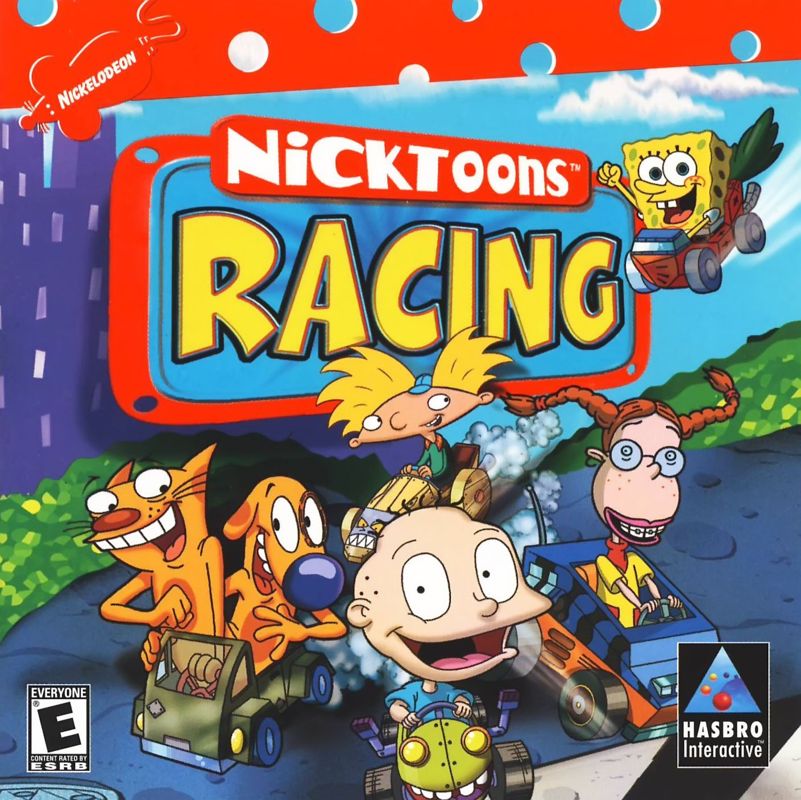 Other for Nicktoons Racing (Windows): Jewel Case - Front