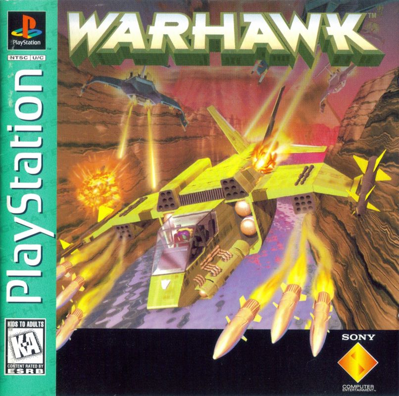 Front Cover for Warhawk (PlayStation) (Greatest Hits release)