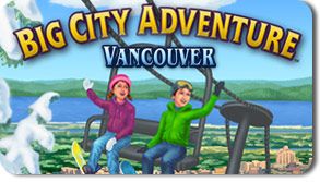 Front Cover for Big City Adventure: Vancouver (Windows) (Oberon Media release)