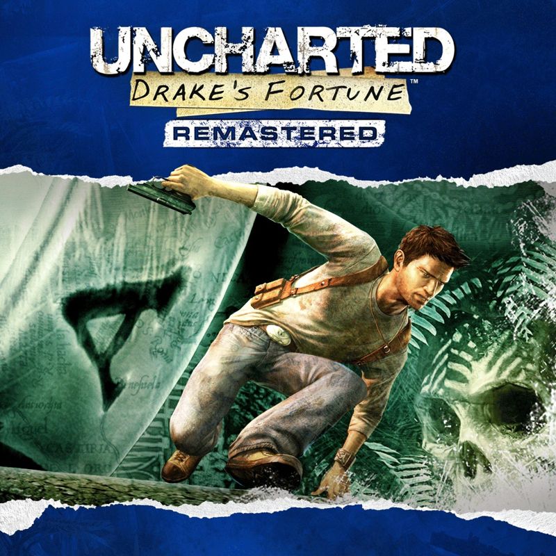 Front Cover for Uncharted: Drake's Fortune (PlayStation 4) (download release)