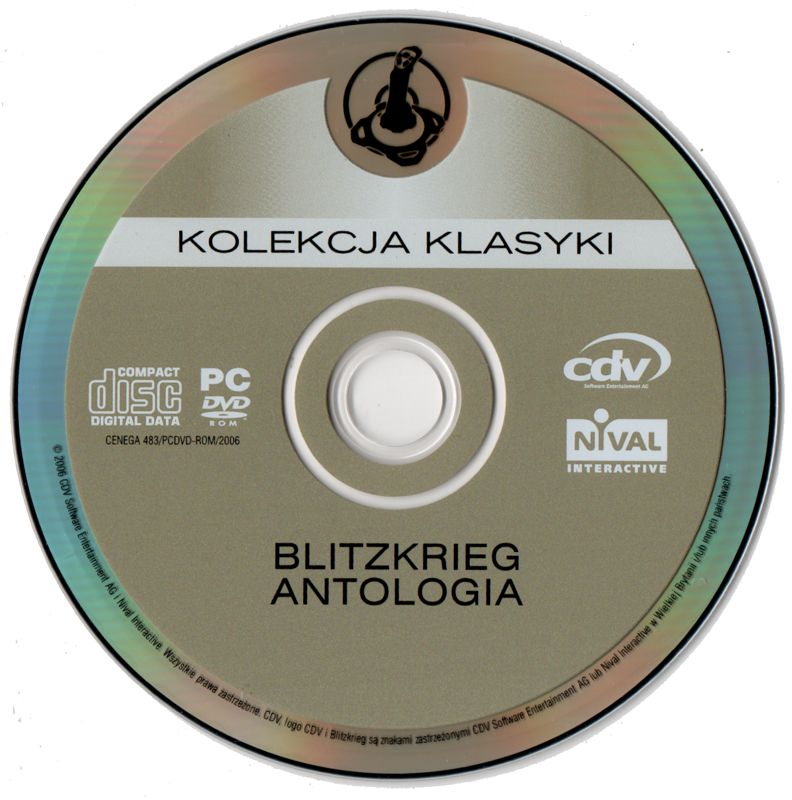 Media for Blitzkrieg: Anthology (Windows) (Kolekcja Klasyki release)