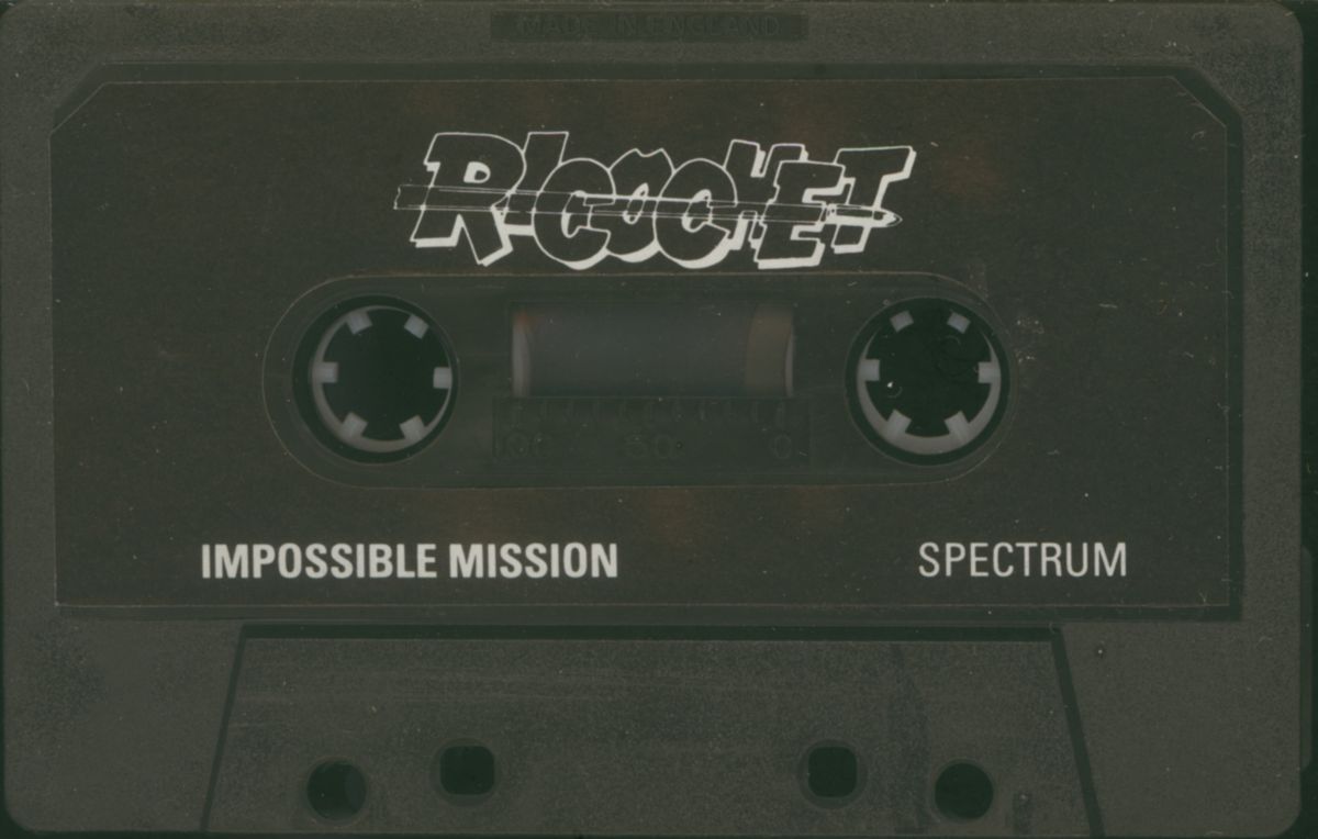 Media for Impossible Mission (Amstrad CPC and ZX Spectrum) (Ricochet release): Spectrum