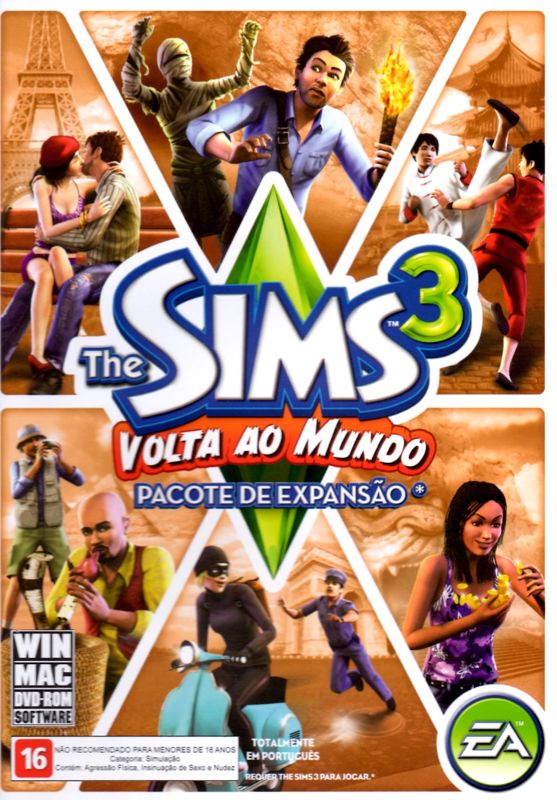Front Cover for The Sims 3: World Adventures (Macintosh and Windows)
