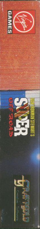 Spine/Sides for Ivan 'Ironman' Stewart's Super Off Road (ZX Spectrum): Front - Left