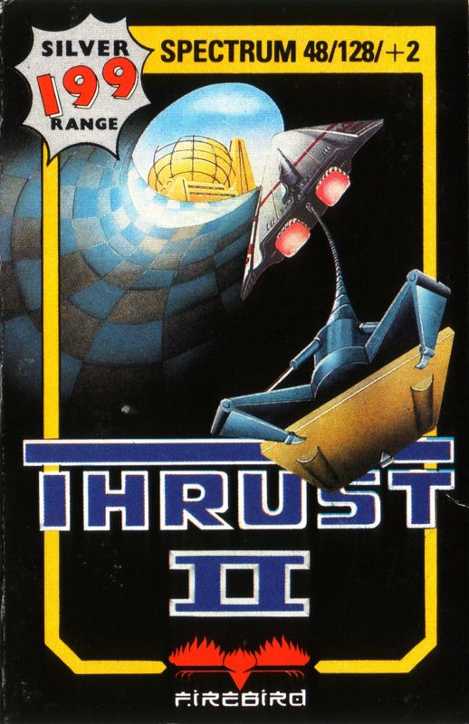 Front Cover for Thrust II (ZX Spectrum)
