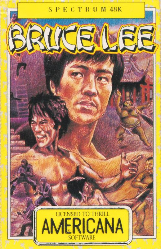 Front Cover for Bruce Lee (ZX Spectrum)