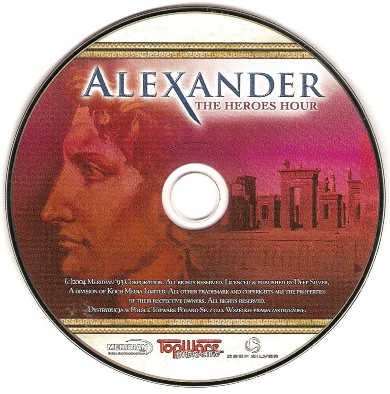 Media for Alexander: The Heroes Hour (Windows)