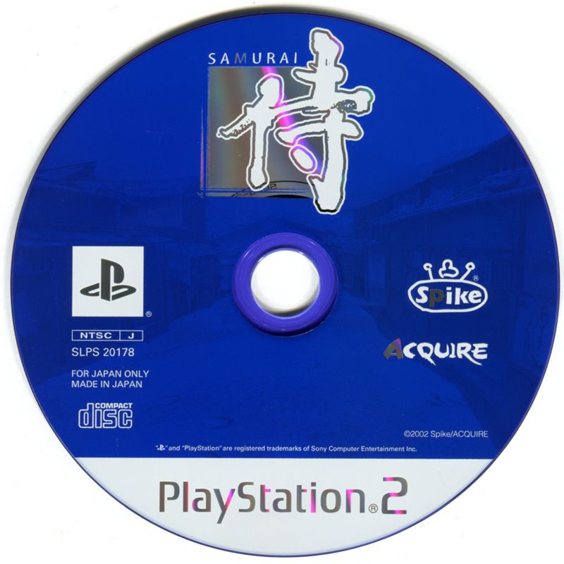 Media for Way of the Samurai (PlayStation 2)