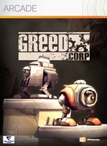 Front Cover for Greed Corp. (Xbox 360)