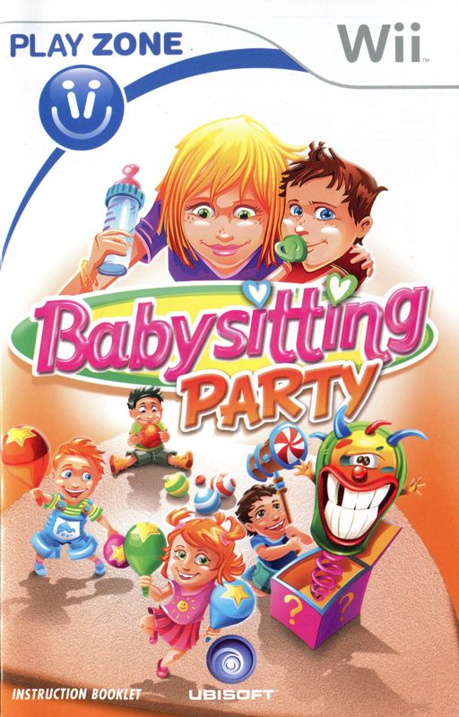 Manual for Imagine: Party Babyz (Wii): Front