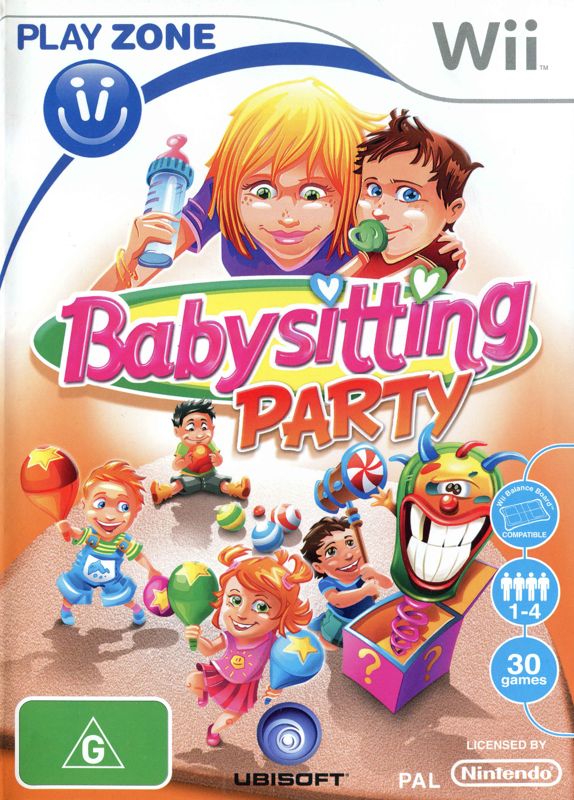 Front Cover for Imagine: Party Babyz (Wii)