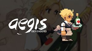 Front Cover for Aegis Defenders: Barista Clu Skin + Egg Kobo Skin (Nintendo Switch) (download release)