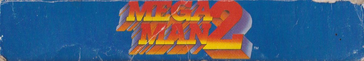 Spine/Sides for Mega Man 2 (NES): Top