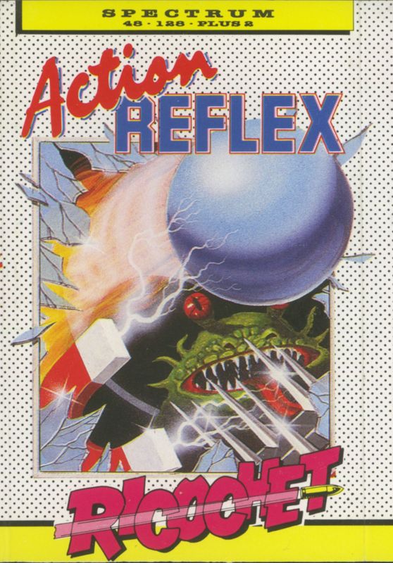Front Cover for Action Reflex (ZX Spectrum)