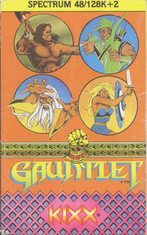 Front Cover for Gauntlet (ZX Spectrum)