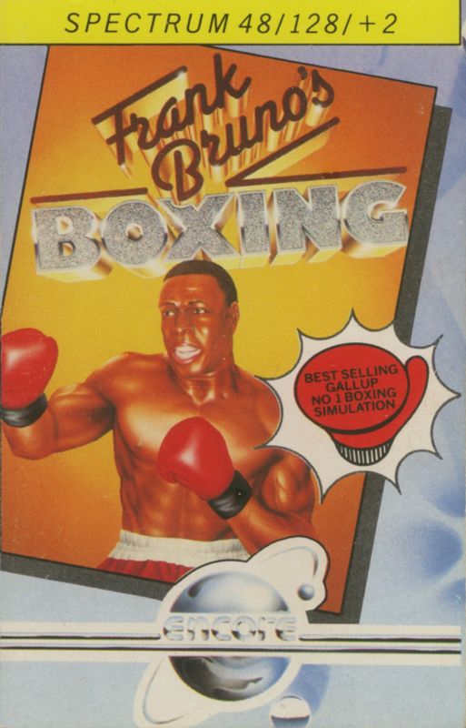 Front Cover for Frank Bruno's Boxing (ZX Spectrum) (budget re-release)