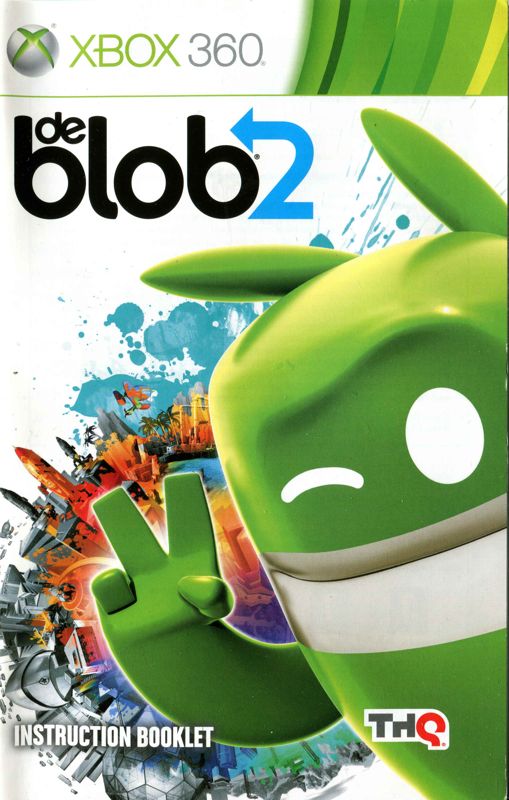 Front Cover for de Blob 2 (Xbox 360)