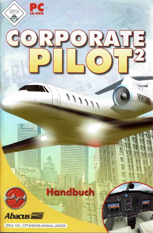 Manual for 2in1: Corporate Pilot 2 & Private Pilot 2 (Windows): Corporate Pilot 2 - Front